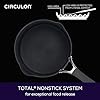 Circulon Radiance Hard-Anodized Nonstick Saucepan, Durable Nonstick Cookware, Sauce Pan with Straining Lid, 3-Quart, Gray #4