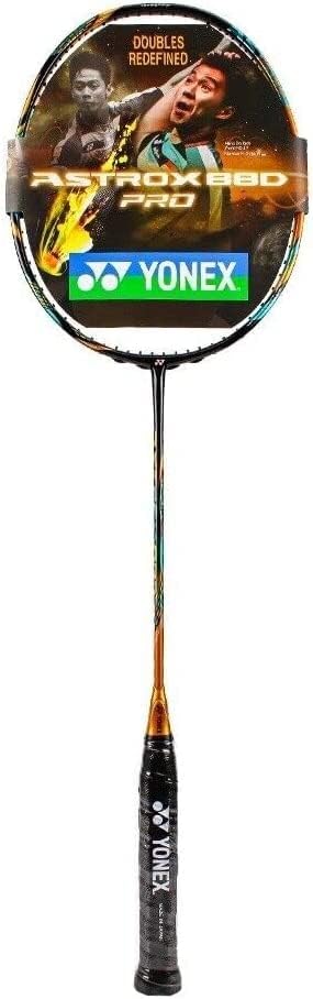 Miniatura 1 de Yonex Astrox 88 D PRO - Raqueta de bádminton, color dorado camello (elección de tamaño de agarre, cuerda y tensión)