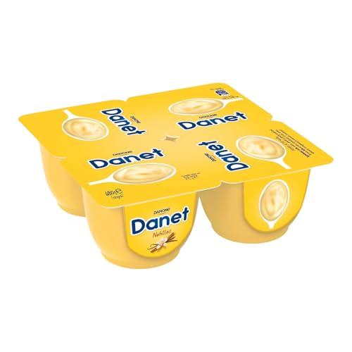 Natillas de vainilla Danet pack 4 x 120 g