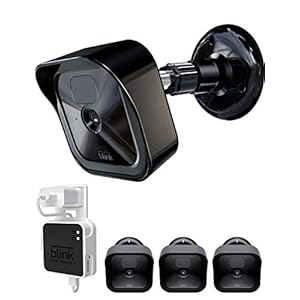 COOLWUFAN Wall Mount Bracket for All-New Blink Outdoor Camera, Weather Proof 360° Protective Case & Adjustable Mount for…