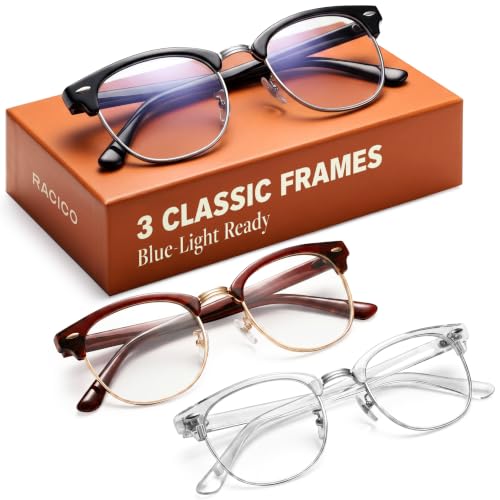 racico Blue Light Glasses for Men & Women - Mixed...