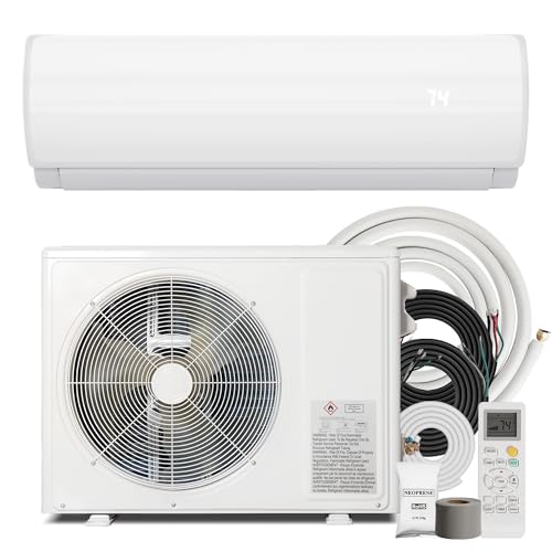 Nexaro 12000BTU Mini Split Air Conditioner Heat Pump, 19 SEER2