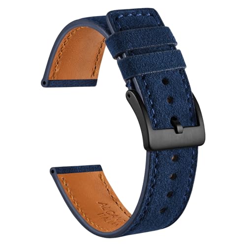 [Ayadoo] rvoh 22mmAJ^[U[voh Au[U[xg Alcantara Leathergւoh ubN