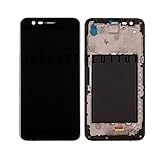 ePartSolution_LCD Display Touch Screen Digitizer Glass + Frame Assembly Black for LG K20 Plus TP260...