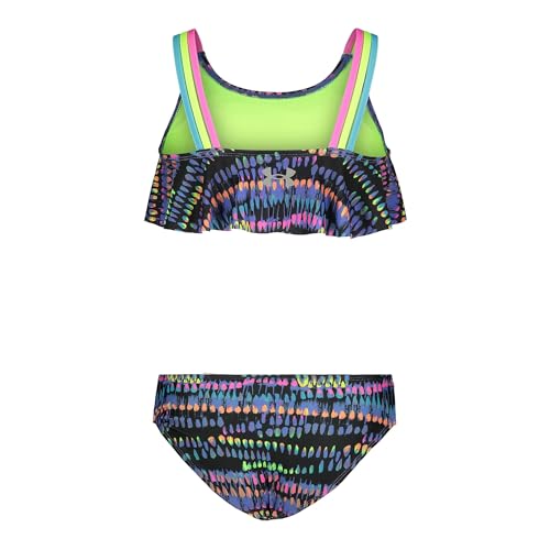 Image of Under Armour Girls' Two Piece Bikini Swimsuit, UPF 50+ Sun Protection, Quick Drying Bathing Suit