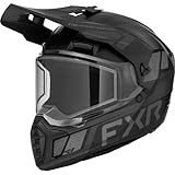 FXR Clutch X Helmet with Dual Shield (Black Ops - 2X-Large)