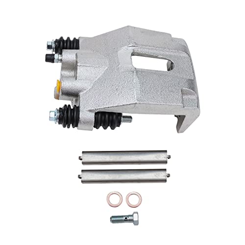 Image of Detroit Axle - Rear Brake Kit for 2004-2011 Ford F-150, 2006-2008 Lincoln Mark LT, Disc Brake Calipers Ceramic Brake Pads 2005 2006 2007 2008 2009 2010 Replacement
