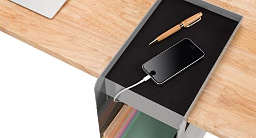 Image of Hanging Storage Cubby (Gray) by Uplift Desk