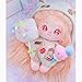 niannyyhouse 20cm Plush Doll Long Hair Girl Humanoid Stuffed Body no Attribute 8