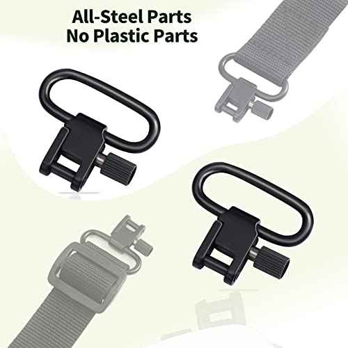 Image of Anovo Sling Swivel Studs Set, Wood Bolt Screw Studs Crossbow Sling Screw