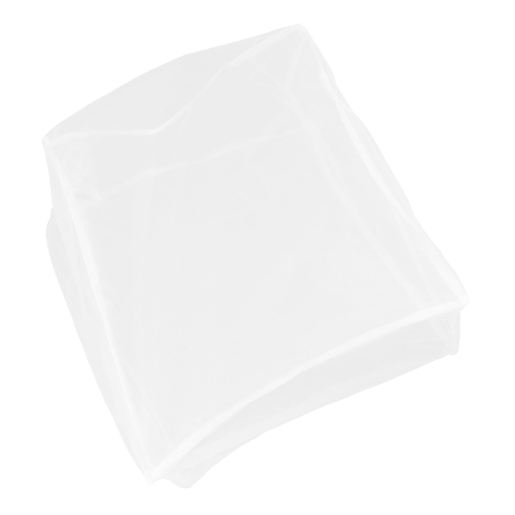 Housse de canapé paresseux en tissu blanc contre l'usure du pouf