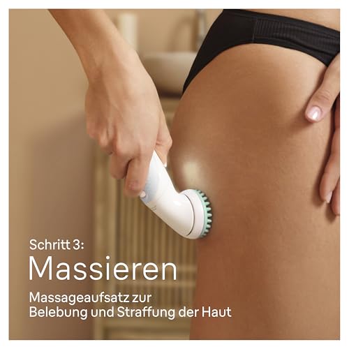 Braun Silk-épil 9 SkinSpa All-in-One Set, Epilierer Damen, Haarentferner für Langanhaltende Haarentfernung, Ladyshaver, Facespa Gesichtshaarentferner, 9-381, Weiß, Silber