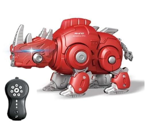 Buy Xiza Remote Control Robotic Rhino Toy for Kids – LED Light