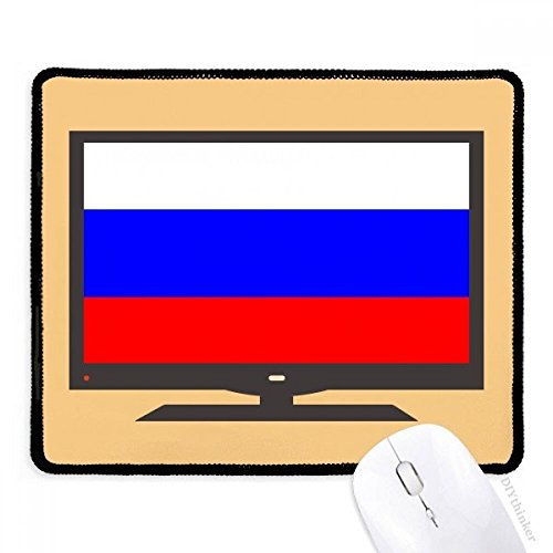 Alfombrilla de ratón de goma que no se mueve con diseño de Rusia para PC