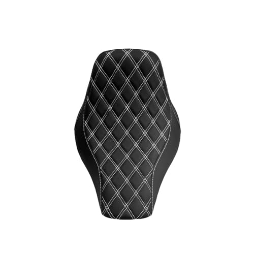 Asiento individual de cuero para rutas largas en Rocker FXCW 08-17