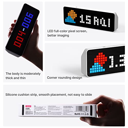 Image of ULANZI TC001 Smart Pixel Clock, Social Media Counter