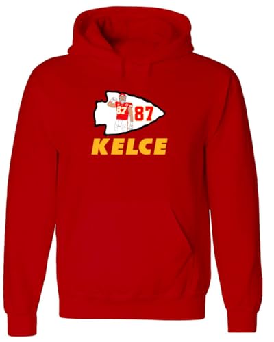 Travis Kelce Touchdown Logo Hooded Sweatshirt Hoodie
