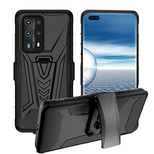 Hfly Fit for Xiaomi Redmi Note 10 Pro Max, Redmi Note 10 Pro Case, 3 in 1 Bumper Cover with 180Â° Swivel Belt Clip & Kickstand Holster Case for Redmi Note 10 Pro Max/Redmi Note 10 Pro (6.67")