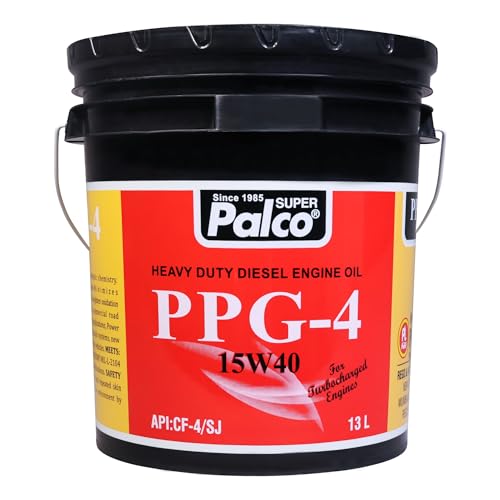 Image of PALCO PPG-4 15W40 | API:CF-4 /SJ & MB 228.1 Multigrade Engine oil for Diesel Commercial Road Transport & Off Highway Vehicles | New Generation Automotive Vehicles | 13 Litres