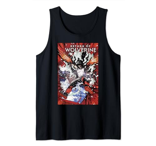 Débardeur Wolverine Marvel imprimé Return of Wolverine haute définition