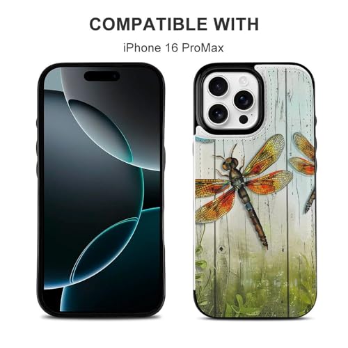 Étui iPhone 16 Pro Max libellule idéal pour voyager léger