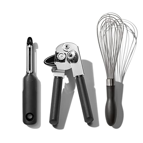 OXO Good Grips Stainless Steel Essential 3-Piece Kitchen Gadget Set - image 1