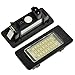 2pc 24 LED Error Free License Plate Light For BMW E90 E92 E93 M3 E70 E60 E39 F30 (Reference Part NO: 63267165646/63267193293)