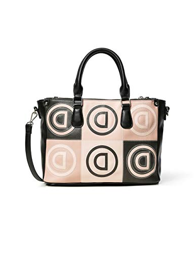 Desigual BORSA a Mano con LOGHI Donna - Rose