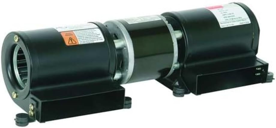 Dayton 1TDU8 Low Profile Blower, 115 V, Degrees_Fahrenheit, to Volts, Amps, (