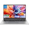EYY Computadora portátil de 15.6 pulgadas, Win 11 portátiles con 8 GB de RAM 256 GB SSD, pantalla 100% sRGB, procesador Celeron N4000 (hasta 2.6 GHz) portátil, WiFi de doble banda, BT 4.2, HDMI