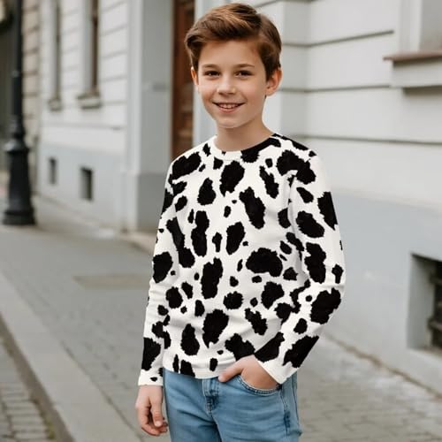 Image of Uourmeti Girls Graphic Tees Long Sleeve T Shirts for Teens Casual Tshirts Junior Sportswear Fall Tops
