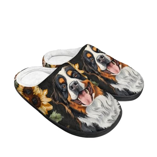 Slippers for Women Men, Non Skid Home Slippers Slip On House Slippers with Removable Insoles2