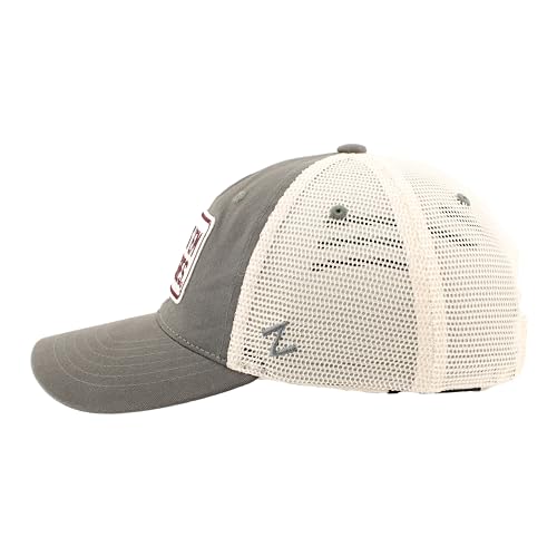 Gorra Unisex NCAA con parche oficial gris miniatura 3
