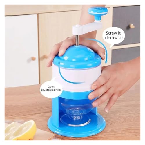 Máquina manual para hacer nieve y raspados de hielo miniatura 5