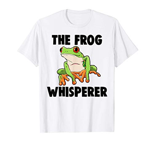 Funny The Frog WhispererTee Shirts Women Frog Love Camiseta