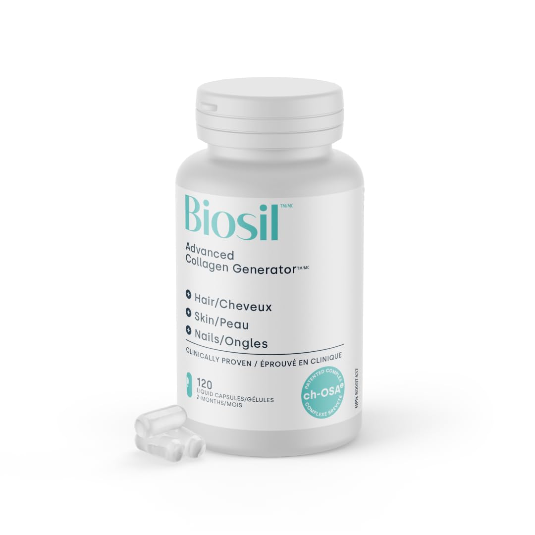 BioSil Advanced Collagen Generator, 5 mg of ch-OSA Silicon, 120