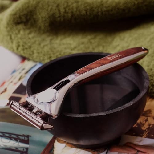 Wilkinson Sword Quattro Herren Rasierer Vintage Edition - für ein klassisches und hochwertiges Rasurerlebnis – Ansicht 2