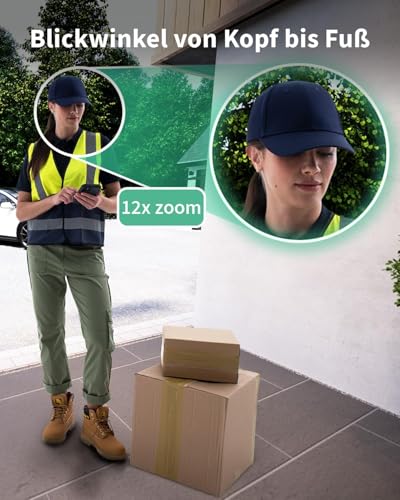 Arlo 2K Video Türklingel mit Kamera & Türgong, WLAN Doorbell, kabellos – Ansicht 6