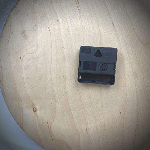 Alltru2U Captain America Shield Wall Clock | Marvel Superhero Wall Décor | 14" Handmade Wood Clock Perfect For Mancave #TOP1