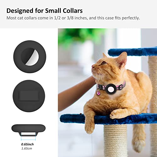 image for SimpleThings 2022 Airtag Cat Collar Holder, Small Air tag Cat Collar H