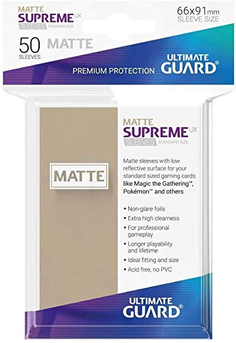 Ultimate Guard Ultimate Guard Supreme UX Sleeves Standard Size Matte Sand (50)