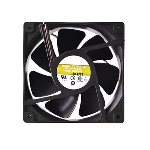 Ventilador de refrigeración AVC F1238B12M de alta presión y 12V DC