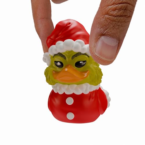 TUBBZ Mini: Il Grinch - Santa Outfit Grinch Mini Anatra Cosplay In Vinile da Collezione
