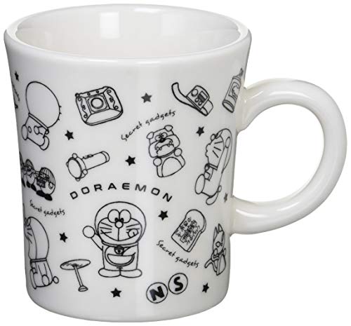 金正陶器(Kaneshotouki) 「ドラえもん」 カラー マグカップ ひみつ道具 白 008142