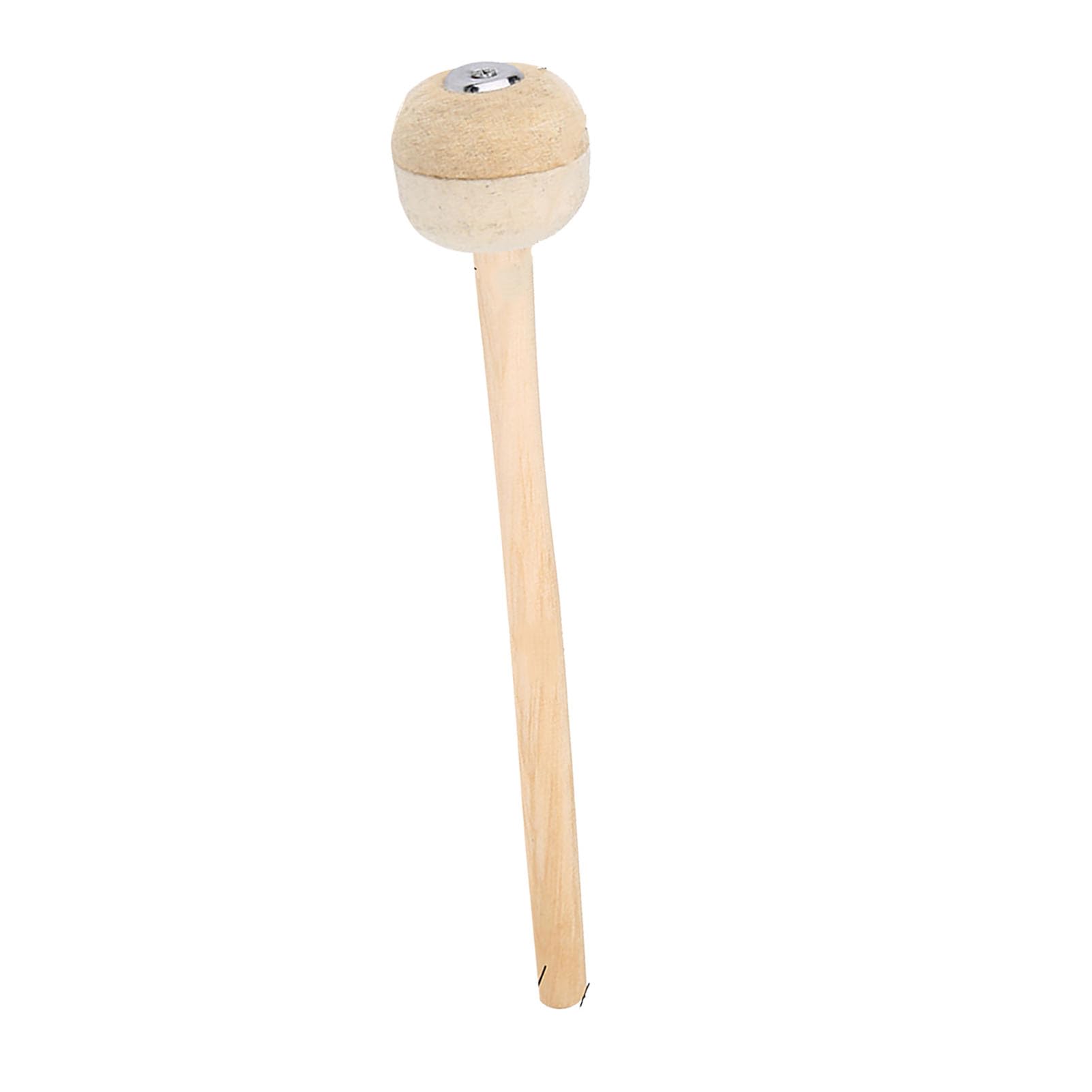 Martello per Grancassa, Mazza in Acero Bacchette in Feltro di Lana Accessori per Strumenti a Percussione con Martello