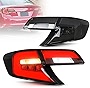 VLAND LED Smoked Taillights Compatible For [ Toyota Camry 2012 2013 2014] With LED Running & Brake Lights, Turn Signal & Reverse Lights (No included the bulbs, Use your Factory halogen)