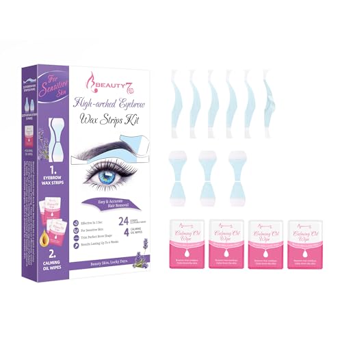 Beauty7 Augenbrauen Fit Wax Strips 24stk