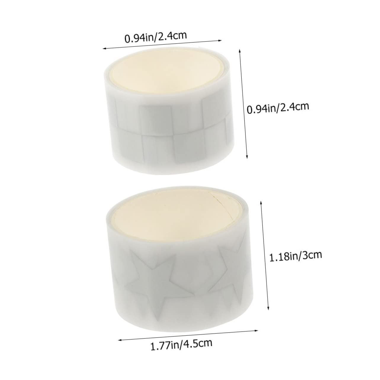 BEBEMOKO Vinyl Film for T-Shirt DIY Supplies Reflective Vinyl Chip Heat Transfer Film Easy to Use