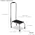 DMI Step Stool with Handle and Non Skid Rubber Platform, Lightweight and Sturdy Stool for Seniors, Adults and Children, Holds up to 300 Pounds with 9.5 Inch Step Up, 17.3"D x 12.3"W x 34"H, Chrome