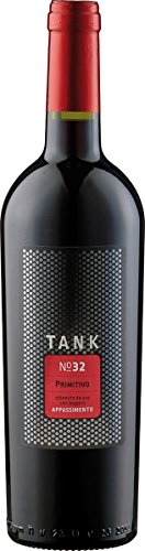 VINELLO 3er Weinpaket Rotwein - TANK No 26 Nero d'Avola Appassimento 2019 - Cantine Minini mit einem VINELLO.weinausgießer | trockener Rotwein | italienischer Wein aus Sizilien | 3 x 0,75 Liter
